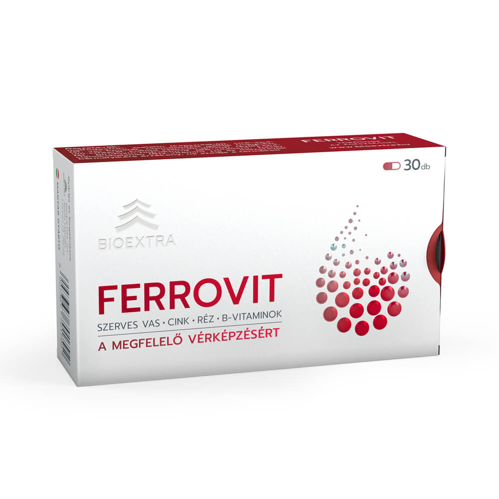 Bioextra Ferrovit 30 db étrend-kiegészítő kapszula