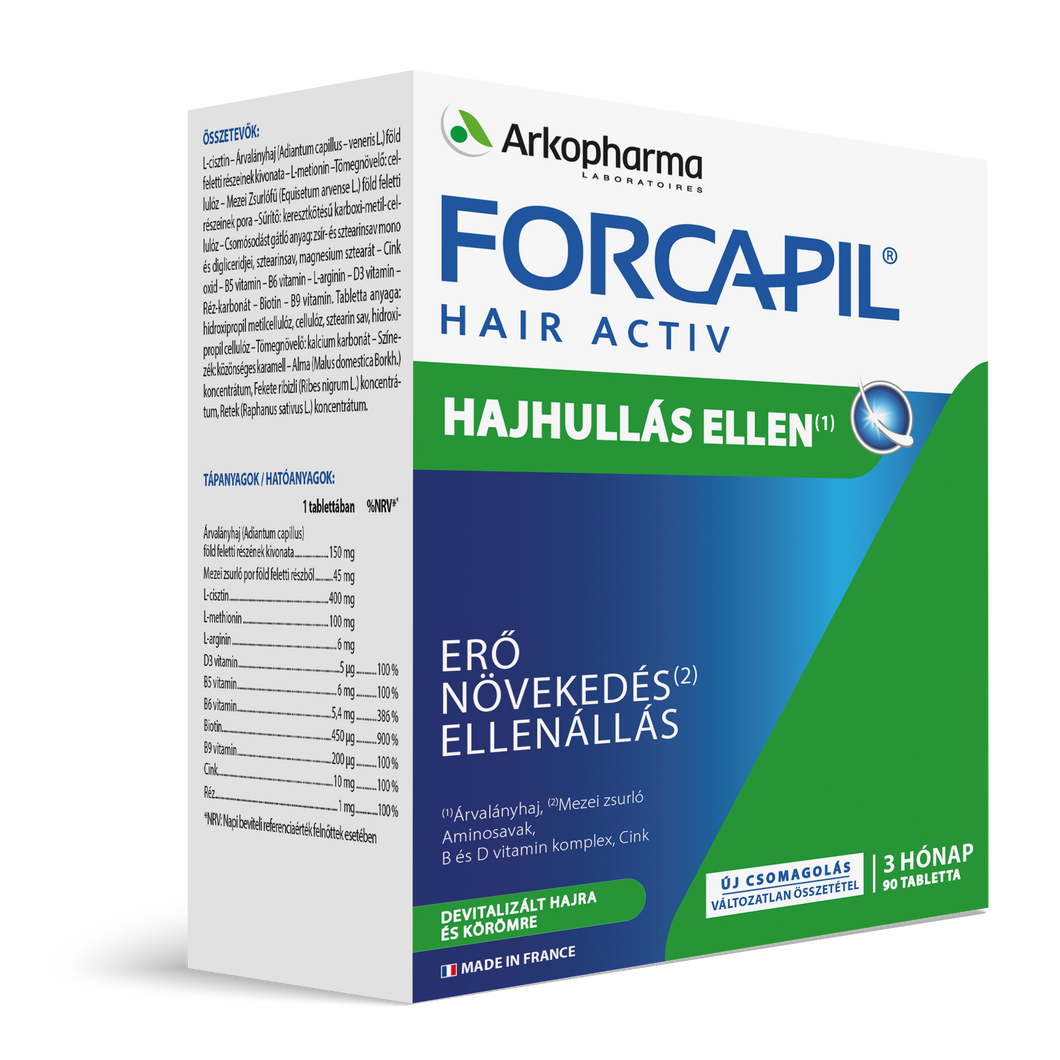 Forcapil Hair Activ Hajhullás elleni tabletta 90 db