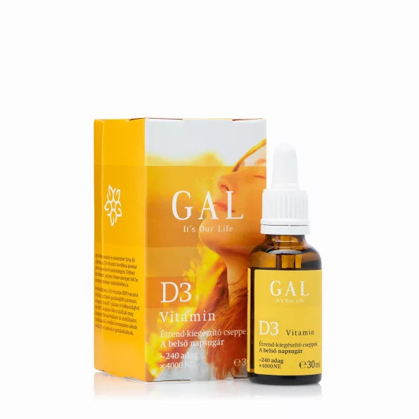 GAL D3-Vitamin, 4000 NE x 240 adag 30 ml