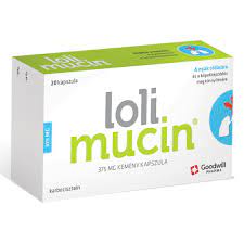 Lolimucin 375 mg kemény kapszula 20 db