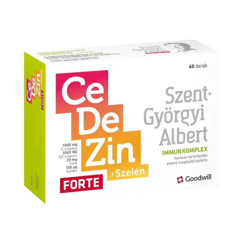 Szent-Györgyi Albert Immunkomplex Cedezin Forte + Szelén 60 db