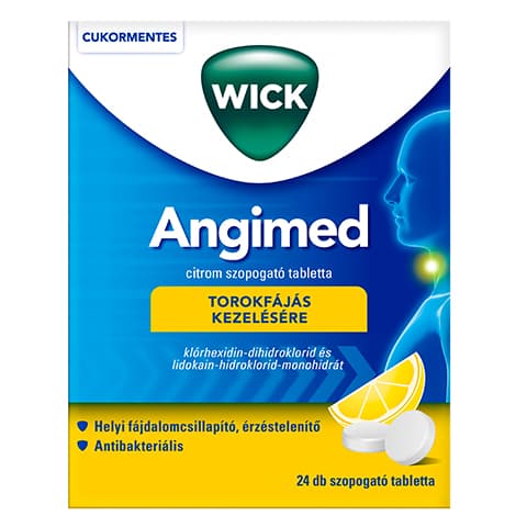 Angimed citrom szopogató tabletta 24 db