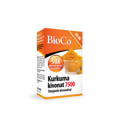 Bioco Kurkuma Tömjénfa kivonattal tabletta 60 db