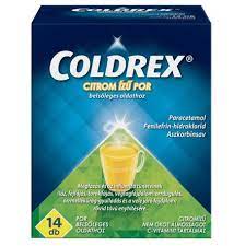 Coldrex citromízű por 14 db
