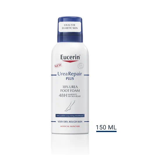 Eucerin UREA Repair PLUS 10% Urea lábápoló hab 150 ml