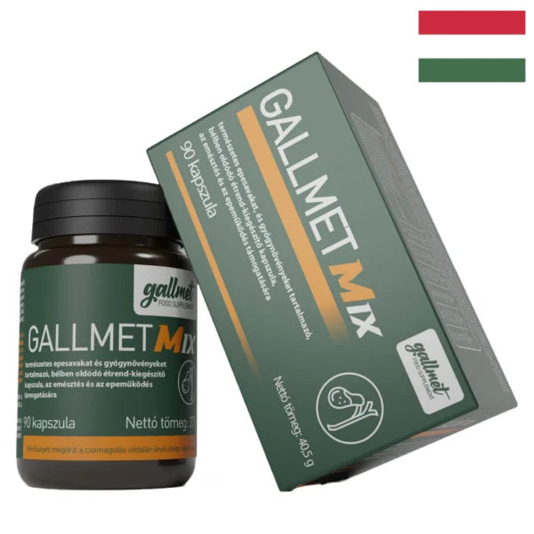GALLMET-Mix * 90 db epesav és gyógynövény kapszula