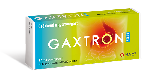 Gaxtron Start 20 mg gyomornedvellenálló tabletta 14 db