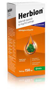 Herbion Izlandi Zúzmó 6 mg/ml szirup 50 ml