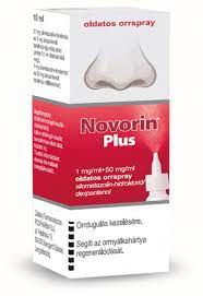 Novorin 1mg/ml+ 50 mg/ml oldatos orrspray 10 ml