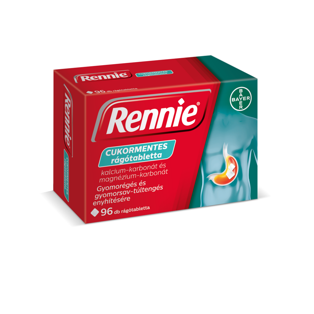 Rennie cukormentes tabletta 96 db