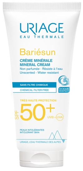 Uriage BARIÉSUN Mineral krém SPF50+ 100 ml
