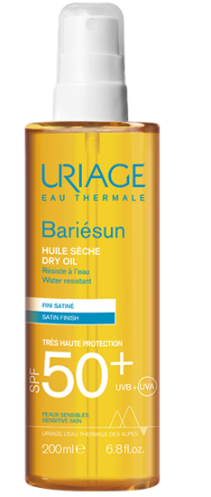 Uriage BARIÉSUN Száraz olaj spray SPF50+ 200 ml