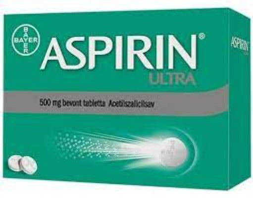 Aspirin Ultra 500 mg bevont tabletta 20 db