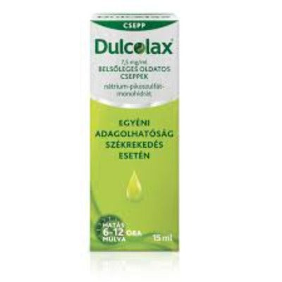 Dulcolax 7,5 mg/ml csepp 15 ml (Guttalax)