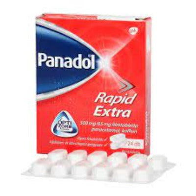 Panadol Rapid Extra 500 mg/65 mg 24 db