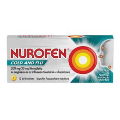 Nurofen Cold and Flu tabletta 24 db