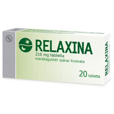 Relaxina 210 mg tabletta 20 db