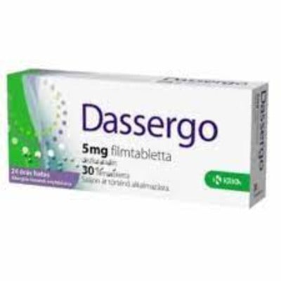 Dassegro 5 mg tabletta 30 db