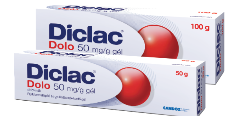 Diclac Dolo 50 mg/g gél 100 g