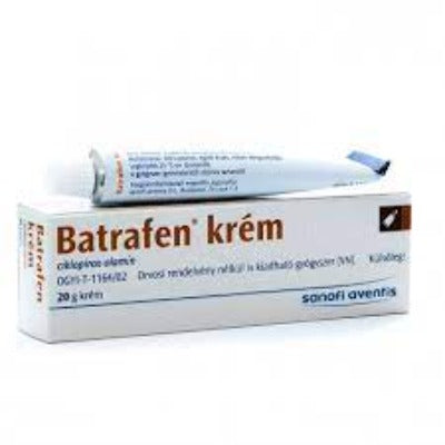Batrafen 10 mg/g krém 20 g