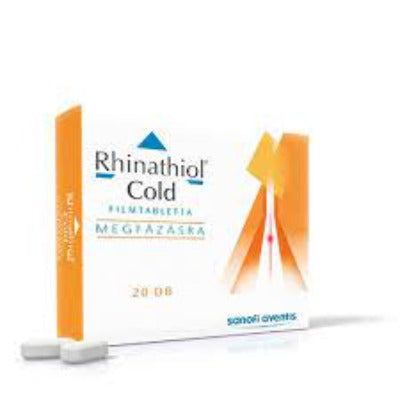 Rhinathiol Cold 200mg/30 mg tabletta 20 db