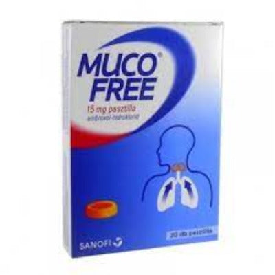 Mucofree Max 75 mg pasztilla