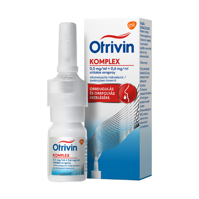 Otrivin komplex 0,5 mg/ml + 0,6 mg/ml oldatos orrspray 10 ml