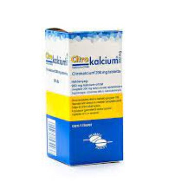 Citrokalcium 200 mg tabletta 90 db