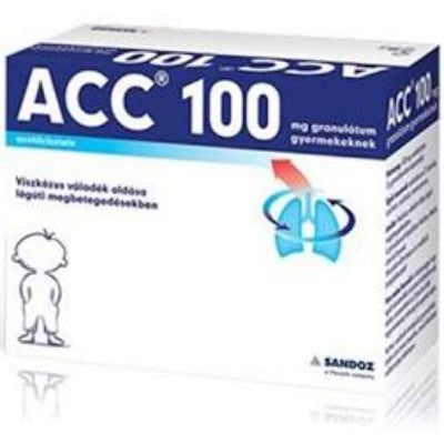 ACC 100 mg granulátum gyerekeknek 30 db