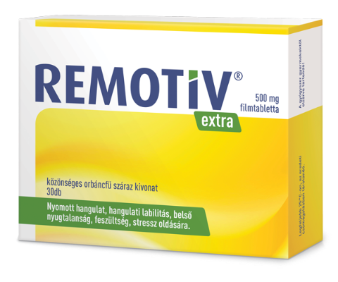 Remotiv Extra 500 mg tabletta 30 db