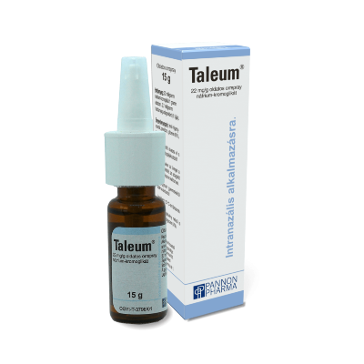 Taleum 22mg/g oldatos orrspray 15 g