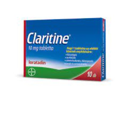 Claritine 10 mg tabletta 30 db