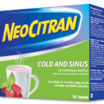 Neo Citrán Cold and Sinus forró italpor 10 db