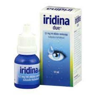 Iridina due 0,5 mg/ ml szemcsepp 10 ml