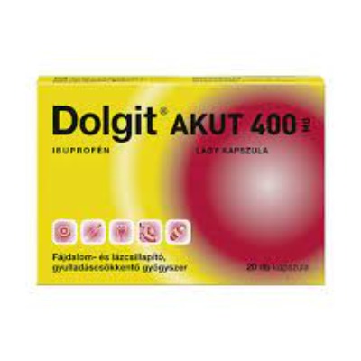 Dolgit Akut 400 mg kapszula 20 db