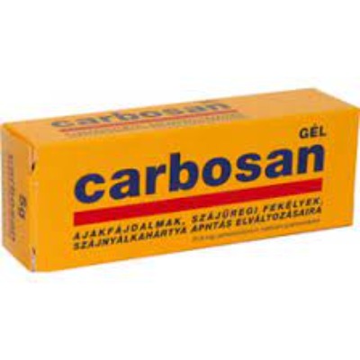 Carbosan szájnyálkahártya gél 5 g