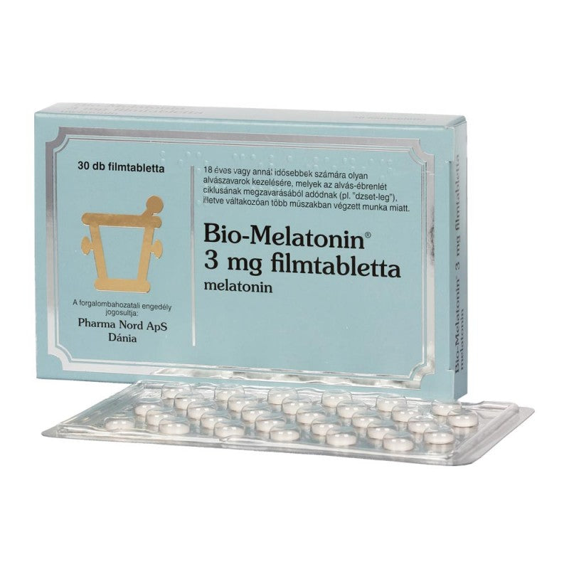 Pharmanord Bio-Melatonin tabletta 30 db