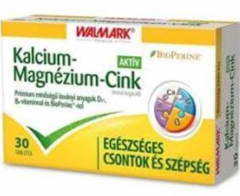 Walmark Bioperin Kalcium-Magnézium-Cink AKTÍV 30 db