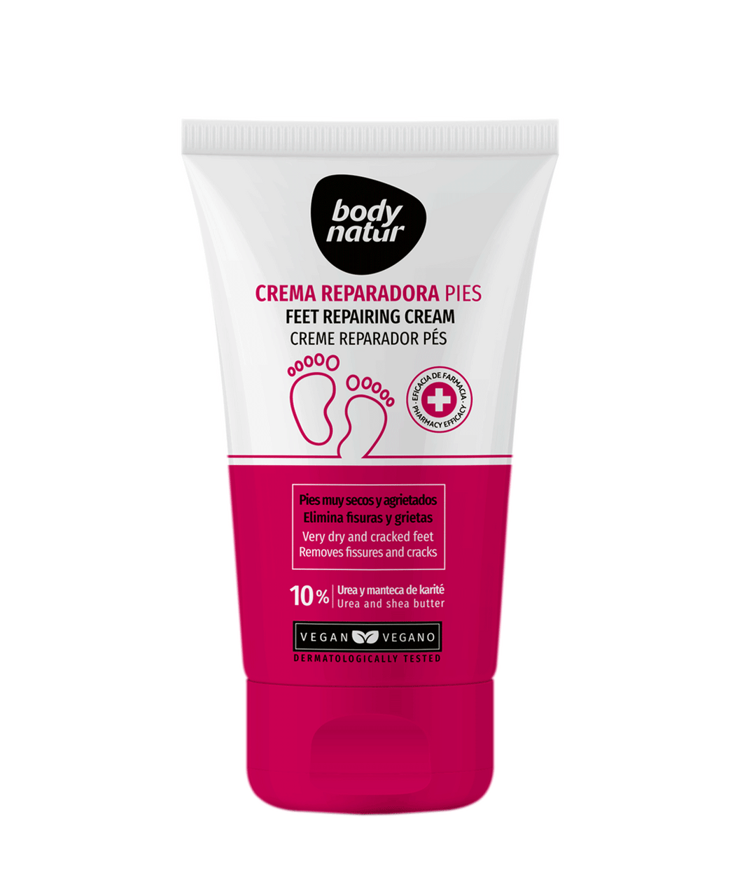 Body Natur FOOT hidratáló krém nagyon száraz berepedezett lábra 10% ureával 100ml