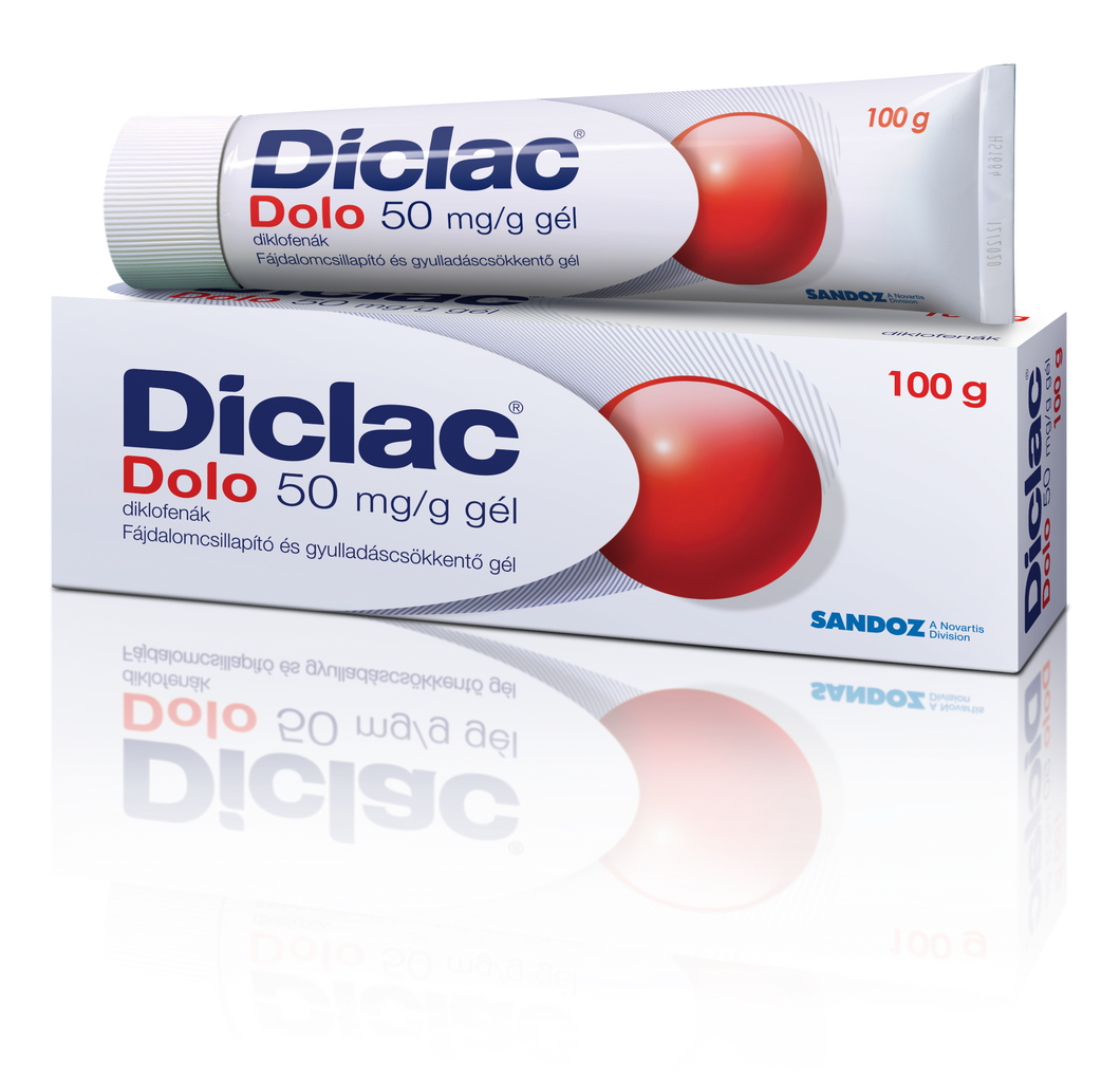 Diclac Dolo 50 mg/g gél 100 g