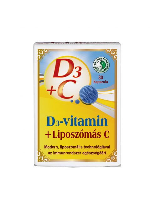 DR Chen D3-MAX Liposzómás C-vitamin kapszula 30 db