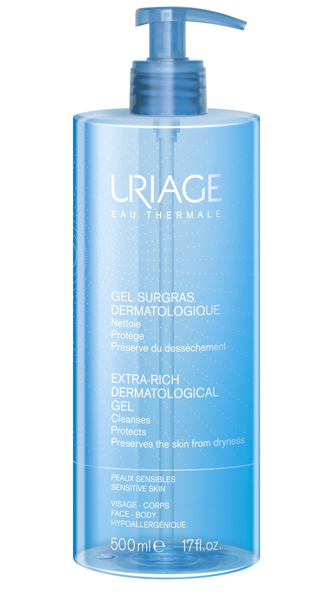 Uriage GEL SURGRAS DERMATOLOGIQUE tusfürdő 500 ml