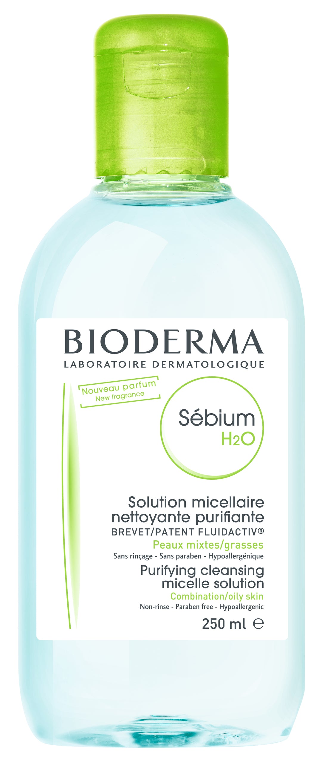 Bioderma Sébium H2O arc- és sminklemosó 250 ml