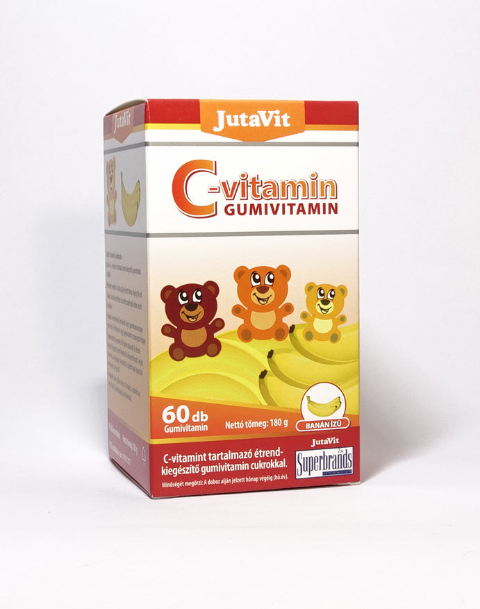 JutaVit C-vitamin gumivitamin 60 db