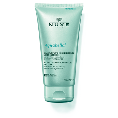 Nuxe Aquabella mikro-hámlasztó tisztító gél-kombinált bőr 150 ml