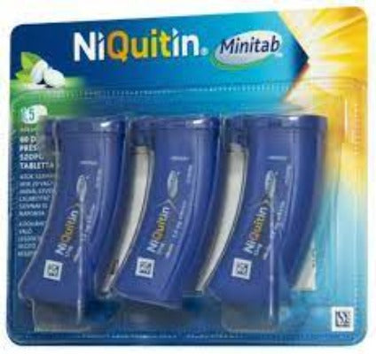 Niquitin Minitab 1,5 mg préselt szopogató tabletta 3x20 db