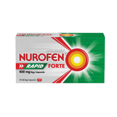 Nurofen Forte Rapid 400 mg kapszula 20 db