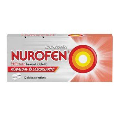 Nurofen 200 mg tabletta 12 db