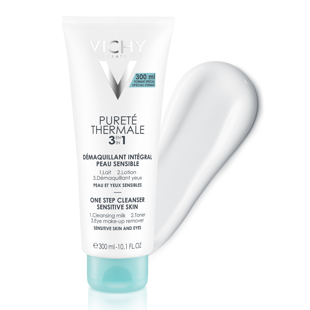 Vichy Pureté Thermale 3in1 arctisztító érzékeny bőrre 300ml
