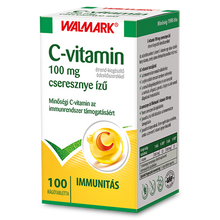 Lade das Bild in den Galerie-Viewer, Walmark C-vitamin rágó 100 mg 100 db (narancs, cseresznye)

